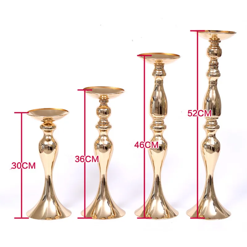 

New Arrival Wedding Decoration Mermaid Guide Candlestick T Station Road Lead Vase for Party Table Photo Shoot Props