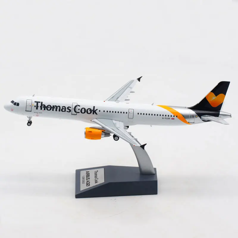 

Diecast Plane Model Toy 1:200 A321 G-TCDY for Thomas Cook airlines aircraft airplane models adult children toys for display show