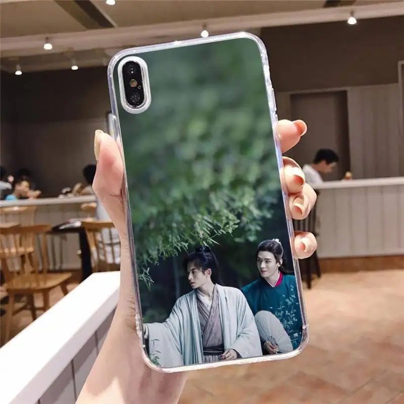 

Word of Honor shan he ling TV Phone Cases Transparent soft For iphone 5 5s 5c se 6 6s 7 8 11 12 plus mini x xs xr pro max