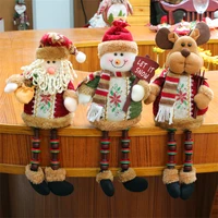 2021 christmas decorations for home big size christmas dolls santa claus snowman elk toys xmas figurines happy new year gift