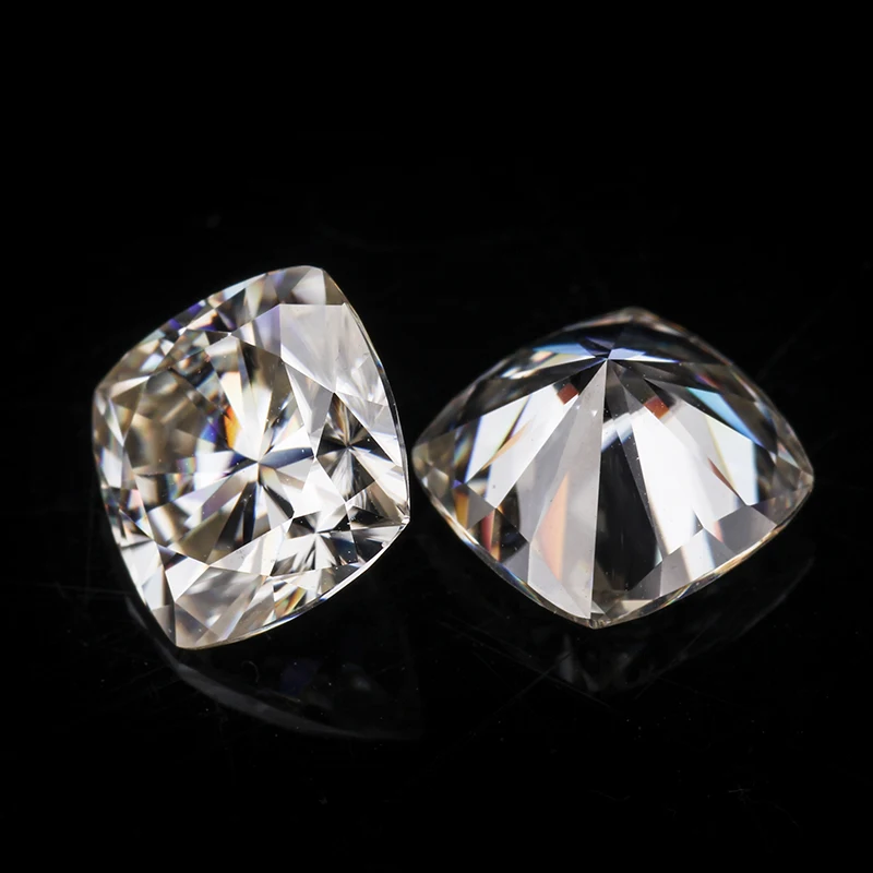 Starszuan Jewel GH 5*5 мм 0.8ct огранка подушки Свободный Муассанит бисер тестирование