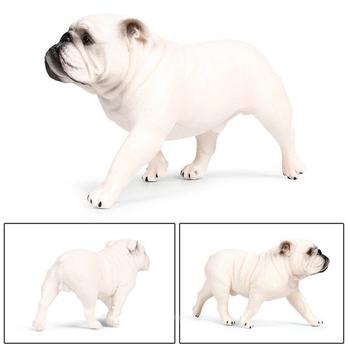 Большая британская бульдог собака фигурка для домашних животных животное питбул