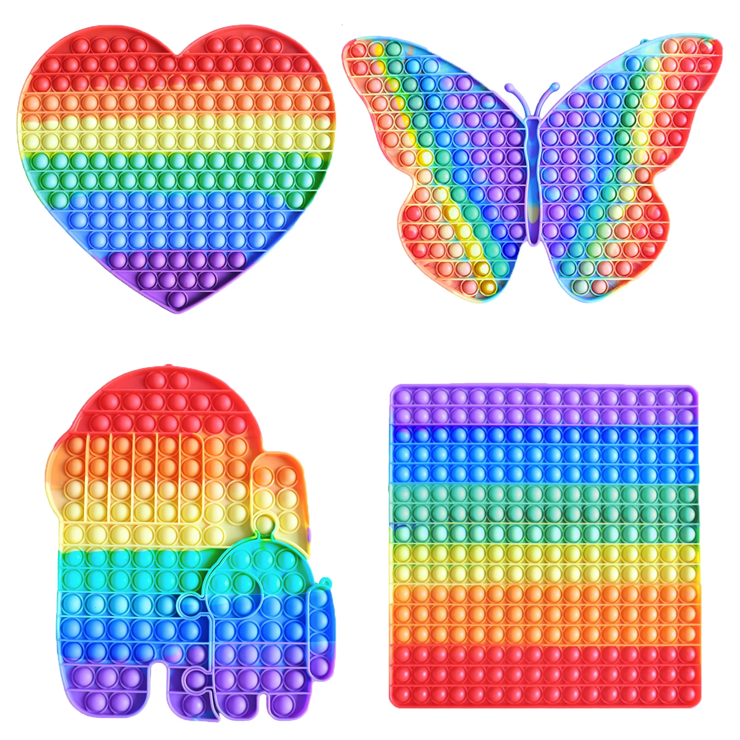 Игрушка антистресс для взрослых и детей силиконовая игрушка снятия стресса 30