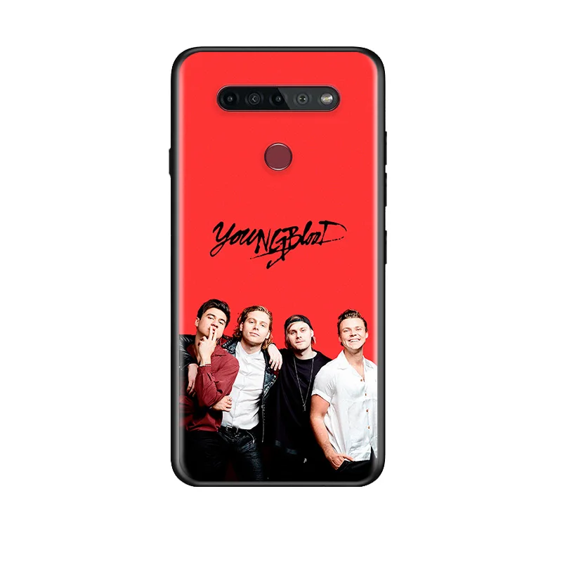 

5SOS 5 seconds of summer For LG G8 V30 V35 V40 V50 V60 Q60 K40S K50S K41S K51S K61 K71 K22 ThinQ 5G TPU Silicone Phone Case