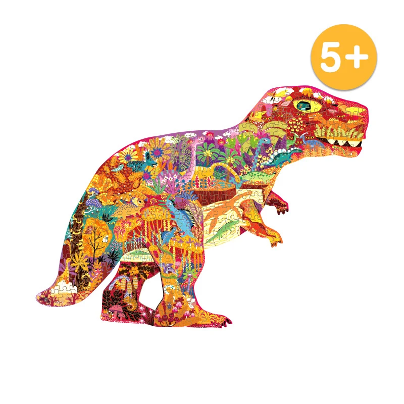 280 шт. с динозавром Мир Юрского периода/слон DIY деревянные головоломки для