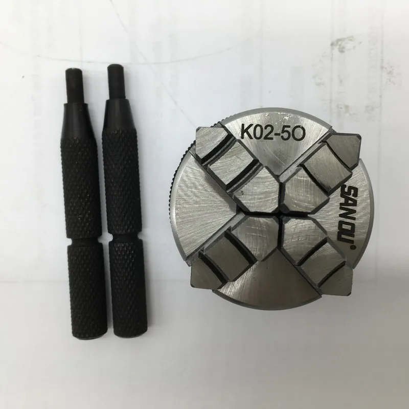 Патрон Sanou K02 50 с подключением мм 2 &quotтокарный патрон 4 нижними зажимами ручной