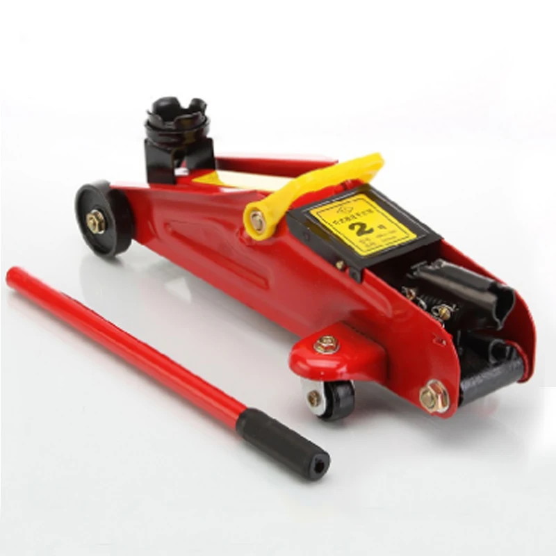 

2Ton Household Small Jack Auto Sedan Manual Hydraulic Floor Lifting Jack Wheel Support Auto Repairing Tire Tyre Tool