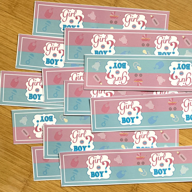 Omilut 12 шт. Пол раскрыть Стикеры джинсы для маленьких мальчиков или девочек