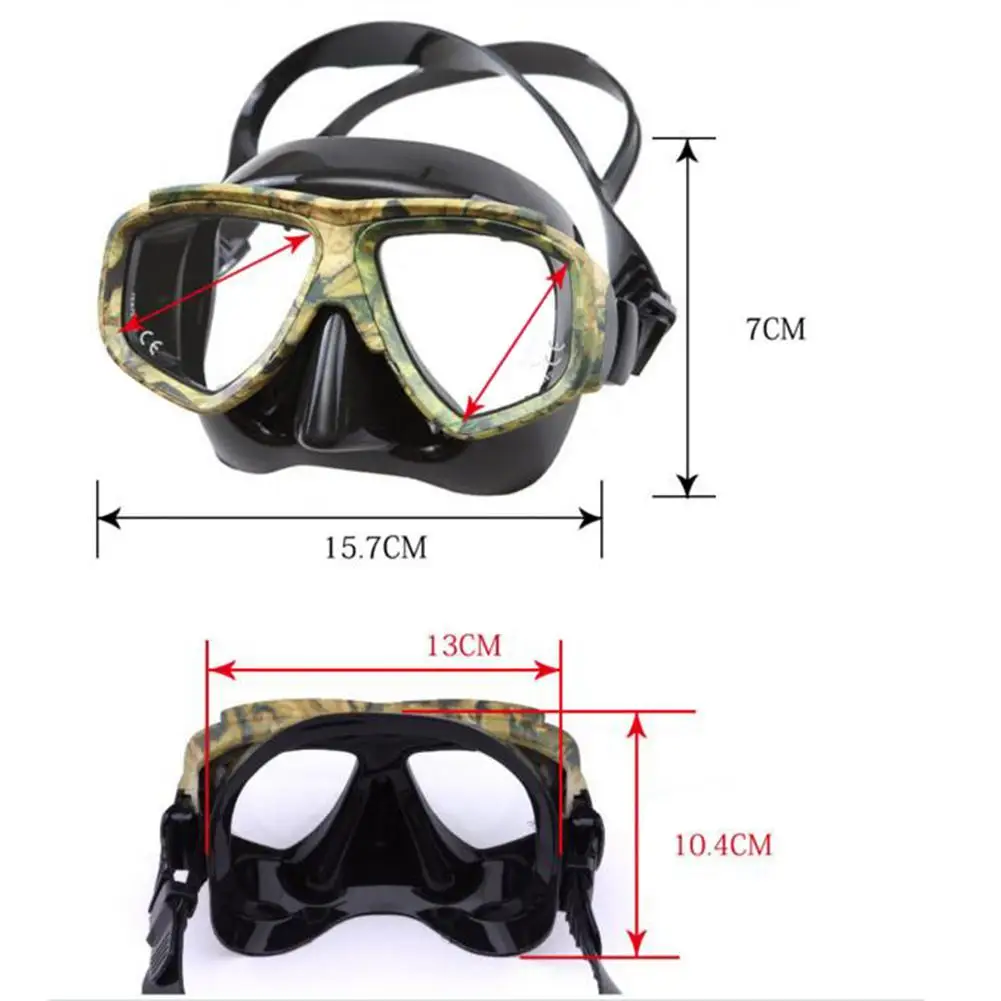 Профессиональная Маскировочная камуфляжная маска для подводного плавания HobbyLane