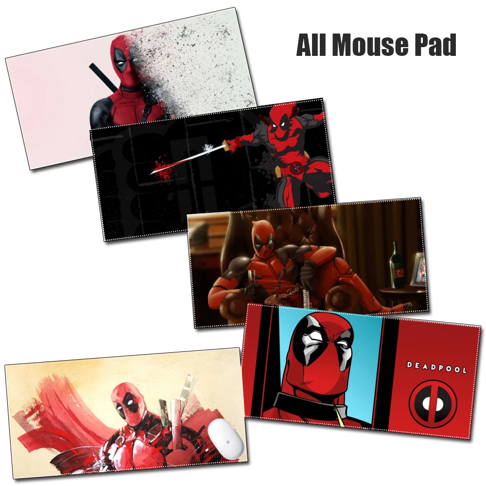 

Disney Super Large PC Mousepad Gamer Gaming Mouse Pads Luxury Designer Deadpool