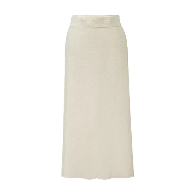 

Paragraph wool skirts female autumn/winter knitting bag hip skirt long tall waist bigger sizes in the thickening split one pace