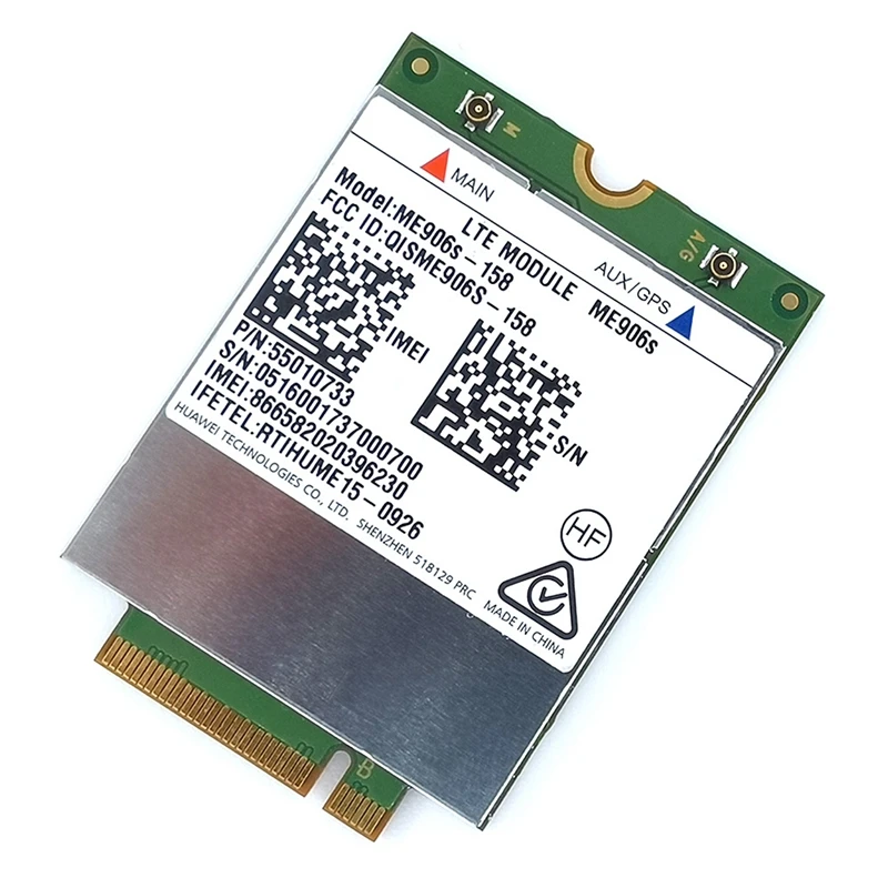 

ME906S Wireless Network Card ME906S-158 LT4132 LTE NGFF M.2 WWAN Telecom Unicom 4G Module (Universal Version)