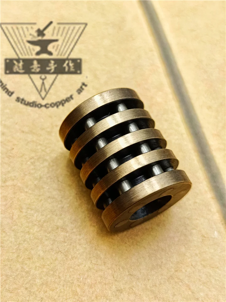 

Mackwalker Handmade Brass EDC Pendant Flashlight knife Tool Pendant DIY Pendant Paracord Beads
