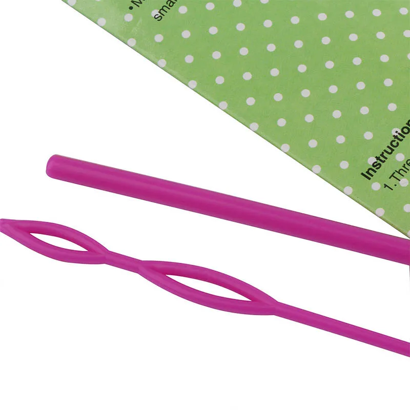 1 шт. тянущиеся нитевдеватели пластиковые аксессуары для шитья одежды эластичный