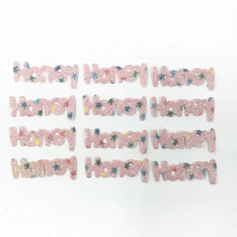 DIY 100 шт. блестки медовые войлочные Аппликации аксессуары для украшения карт 44 мм |