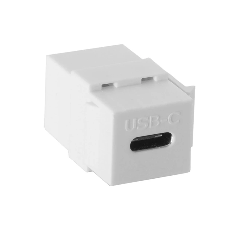 Удлинитель USB-C типа C Женский-Женский трапециевидный адаптер для настенной