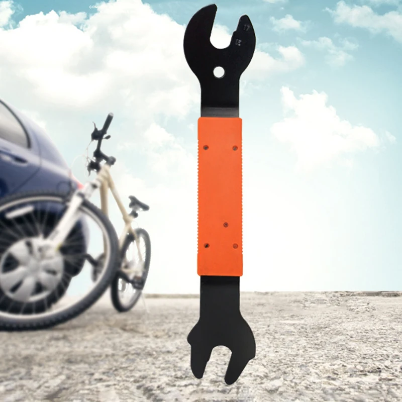 

Bike Carbon Steel Bike Cycle Head Open End Axle Hub Cone Wrench Spanner Bicycle Repair Tool