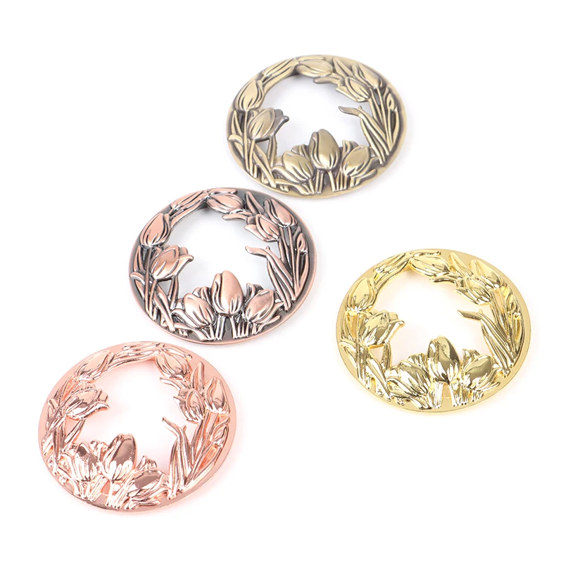 

1PC Jar Candle Topper Cover Sleeves Lid Flower Style Rose Golden Metal Candle Cover Candle lid Jar Candle Topper Accessories