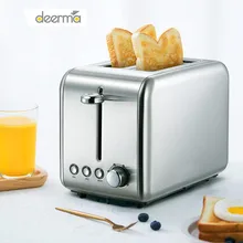 Xiaomi Deerma Bread Baking Machine Electric Toaster Household Automatic Breakfast Toast Sandwich Maker Reheat Kitchen Grill Oven
