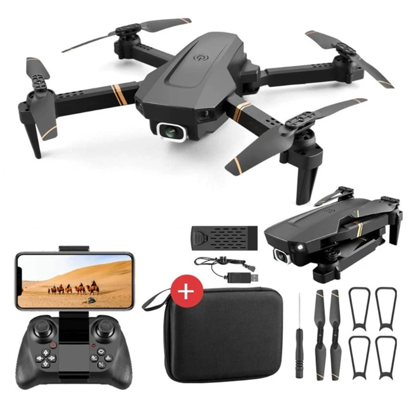 

28EA Foldable GPS Drone with 4K/720P/1080P Camera Live Video Quadcopter with Brushless Motor Intelligent GPS Return Follow Me
