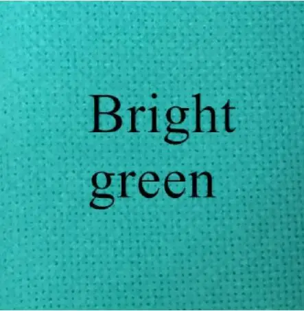 Bright green 50x50 см 100x100 см 145x100 см Aida 14ct белая ткань розового и черного цветов женские туфли-зеленый красный крест стежка ткани холст DIY ручной работы рукоделие шить - Цвет: Bright green