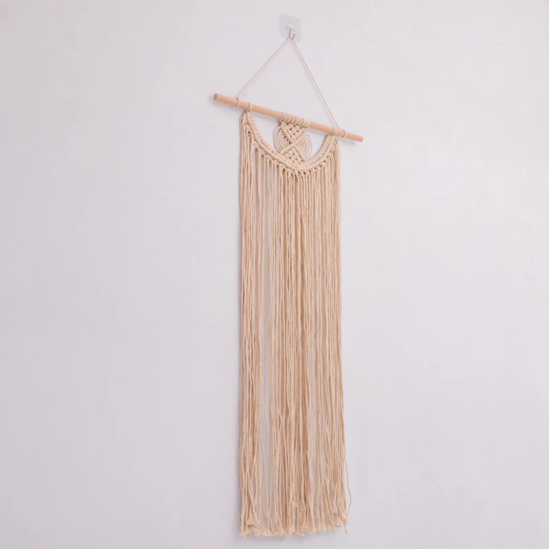 Макраме настенный небольшой художественный Тканый гобелен бохо шик домашний