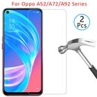 Чехол для oppo a52 a72 5g a92 a92s, защитная пленка, закаленное стекло на a 52 72 92 s 92 s, оригинальный защитный чехол для телефона