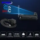 Автомобильный проектор WYING OBD2 HUD на лобовое стекло, дисплей с отображением скорости, GPS, сигнализация безопасности, температура воды, превышение скорости, оборот в минуту, напряжение