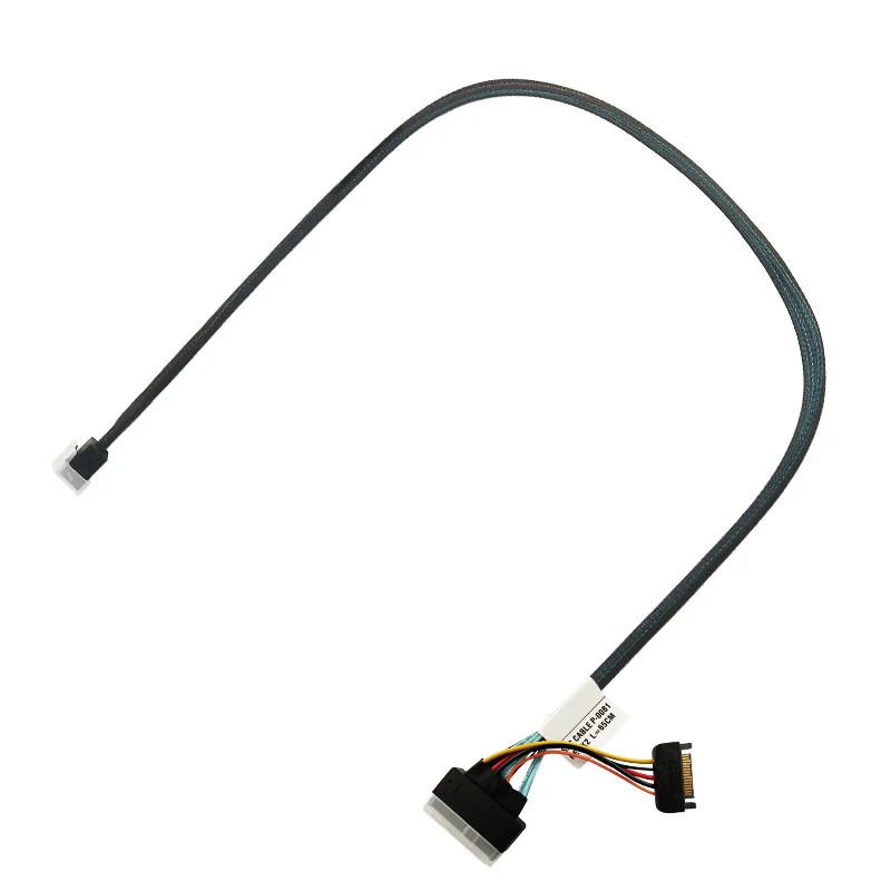 Кабель SAS-NVMe HD Mini SAS SFF8643 к U.2 SFF8639 кабель для NVMe SSD контроллера ceacent nvme | Компьютеры и