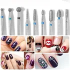 Керамические шлифовальные инструменты для ногтей, 10 шт.упак.