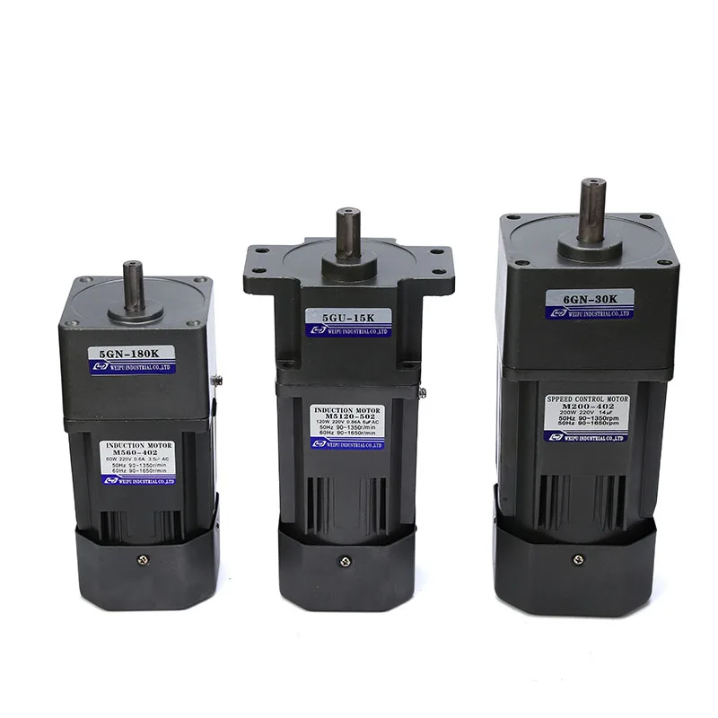 750W single-phase 220V/three-phase 380V AC gear reducer motor multi-speed\high torque | Обустройство дома