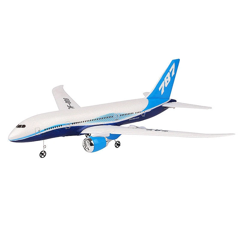 Simulation 787 Civil Airliner Model Electric RC Aircraft Plane 300M 55CM Large Fixed-Wing Glider Epp Foam Remote Control | Игрушки и