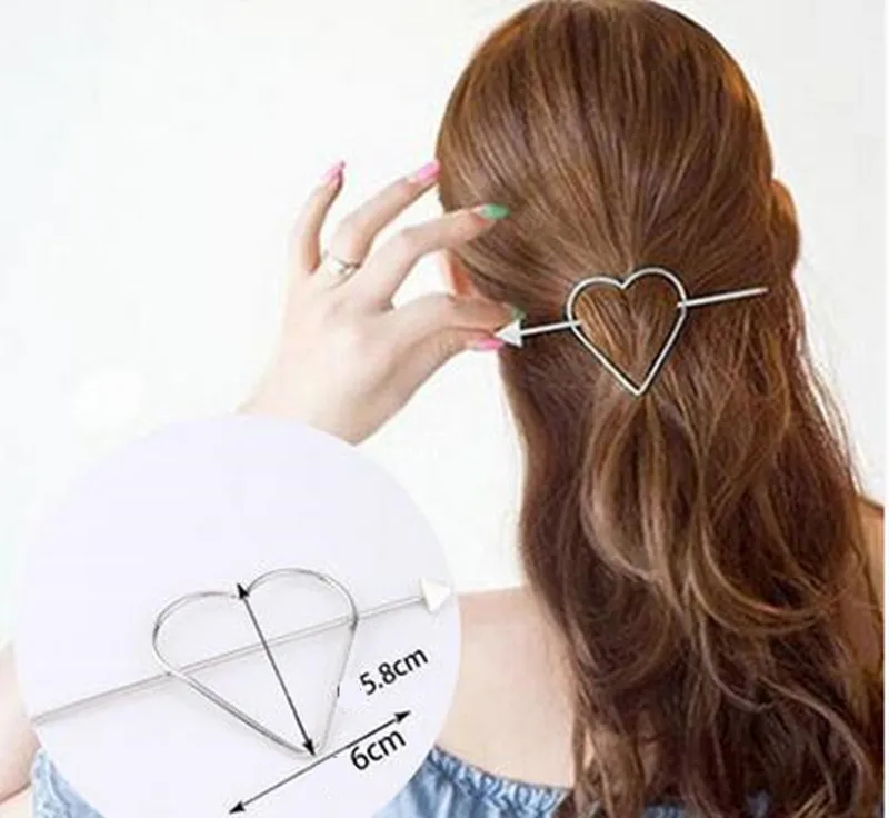 Новые винтажные красивые круглые дизайнерские металлические шпильки для волос