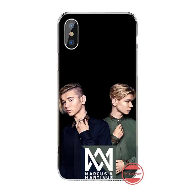 

marcus and martinus boys group luxury high quality Phone Case For iphone 12 5 5s 5c se 6 6s 7 8 plus x xs xr 11 pro max