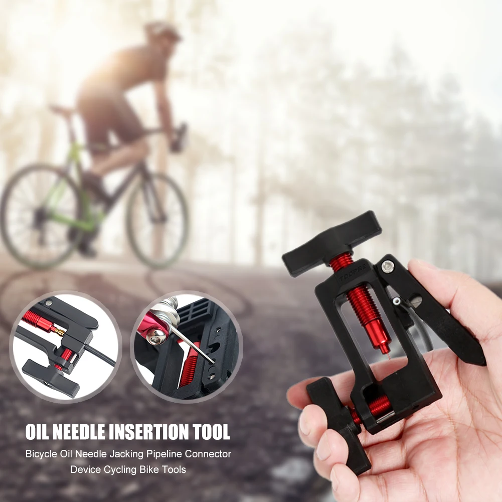 

2in1 велосипедная игла драйвер гидравлический шланг для MTB велосипед дисковый тормоз разъем вставка с внешним кольцом инструмент для установ...