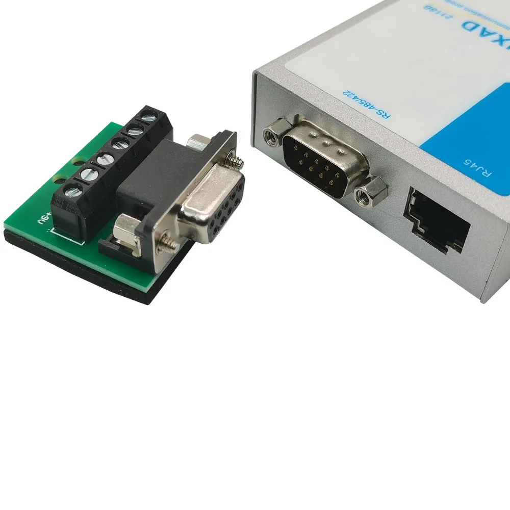 Преобразователь с разъемом Lightning/RS232 на RS485/RS422 адаптером питания 1 8