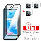 6 в 1 закаленное стекло с полным покрытием для OPPO Realme c20a c20 c21y c21 c25 c Защитная пленка для экрана на oppo 21y 20a c20 a c21 y