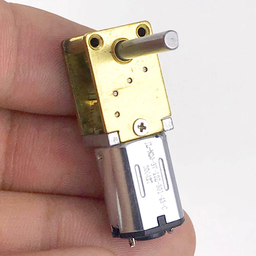 N20 полностью металлический редукторный двигатель постоянного тока 3 В-6 в 42