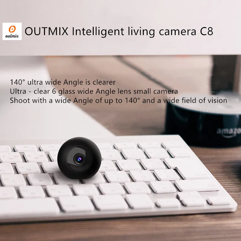 C8 миникамера в мини-видеокамерах wifi ip камера удаленного наблюдения ip с датчиком движения HD крошечная умная микрокамера миниатюрная