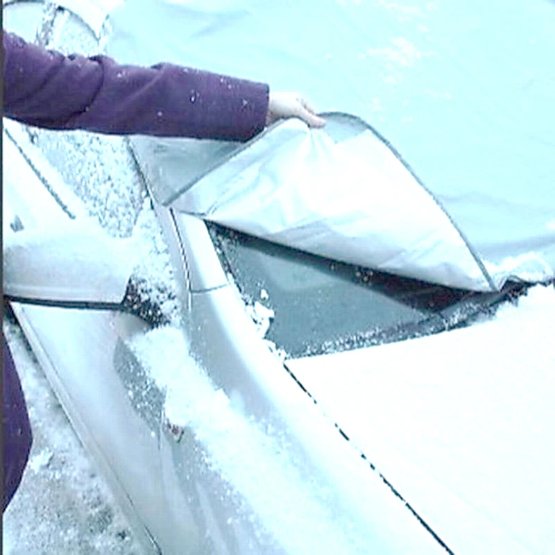 Автомобильная защита от снега козырек Солнцезащитный Передняя Задняя крышка