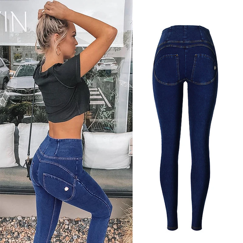 LORDLDS Women Jeans High waist Push Up Skinny Black Blue Denim Pencil Pants trousers Casual Clothing for women 2019 | Женская одежда