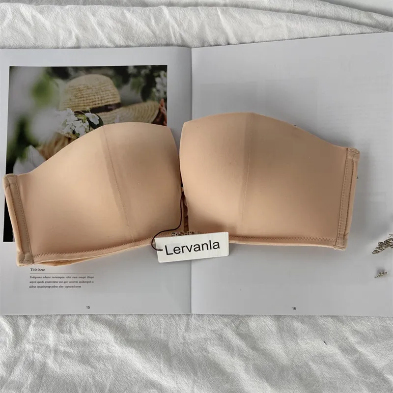 Женское нижнее белье Lervanla ультра тонкий бюстгальтер на спине нескользящий