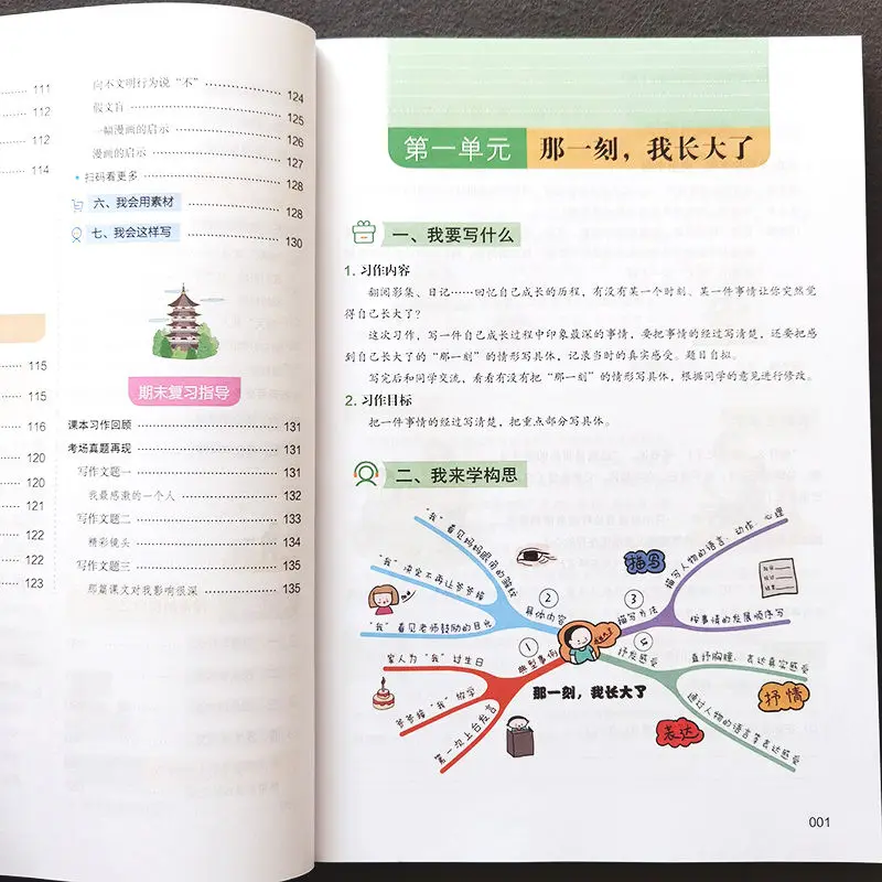 

Writing Training Book Grade3-6 Composition Essay Score Primary School Students Look Pictures Write Words Chinese Wordtextbook