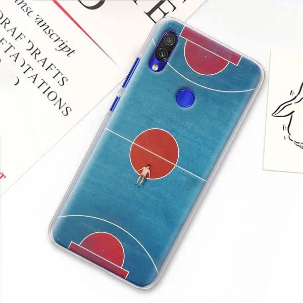 Черный чехол для Xiaomi mi A3 A1 A2 8 Lite 9T CC9E Play Red mi K20 Pro 7A Note 7 7S твердый прозрачный чехол - Цвет: 05