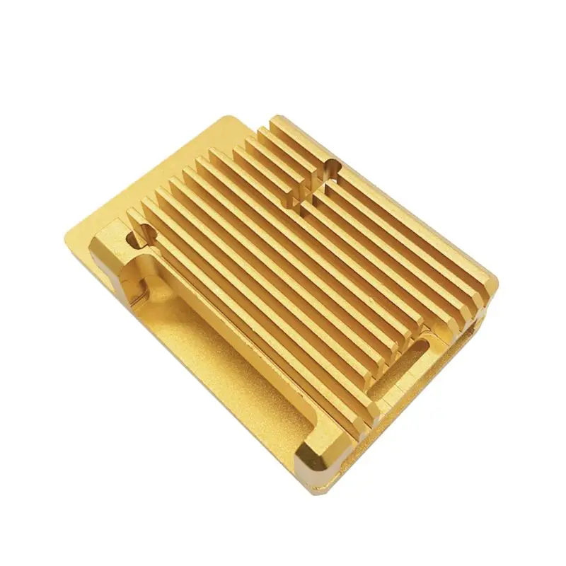 

Aluminum Alloy Radiator Protective Case Metal Cooling Shell For Raspberry Pi 3 Model B/B+/2B Accessories R66C