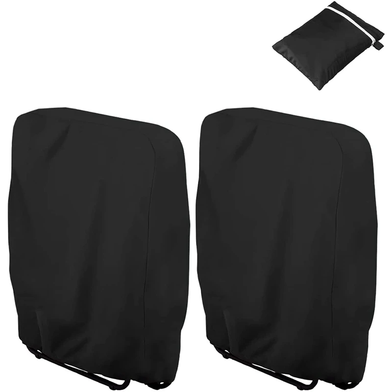 

Outdoor Furniture Cover Waterproof 2PCS, Chair Covers, Dustproof Anti Gravity Chair Cover with Storage Bag