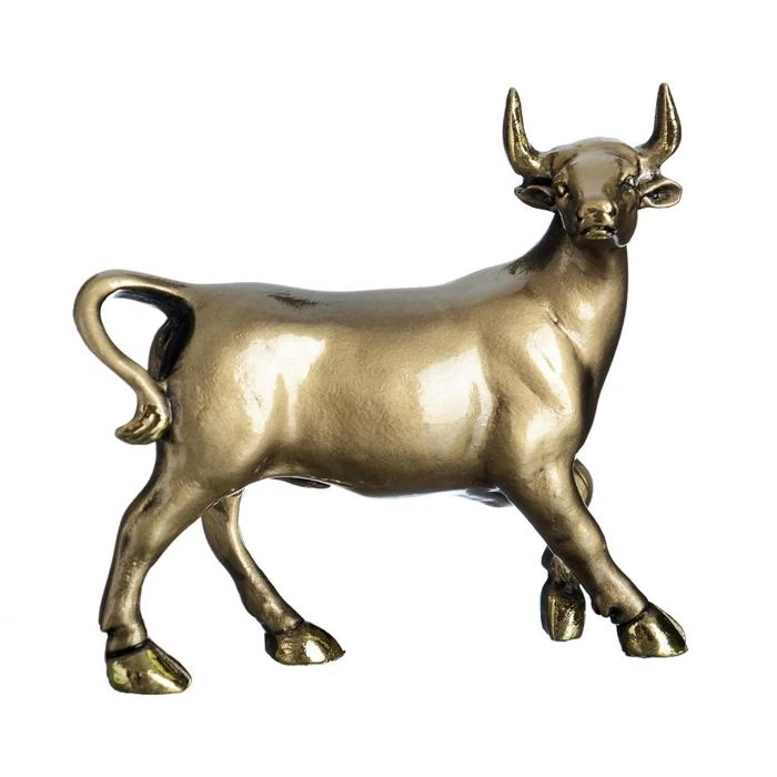 Фигура Бык золото 11х4х10см 5138030