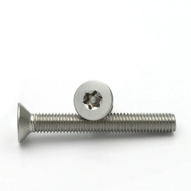 Винты из нержавеющей стали A2 с плоской головкой штоком M5 M6 M8 SUS304 шестигранные