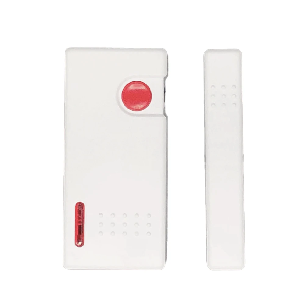 Door Gap Contact Switch 433MHz Wireless Window Magnetic Detector Sensor with Emergency Button for Focus Alarm Systems | Безопасность и