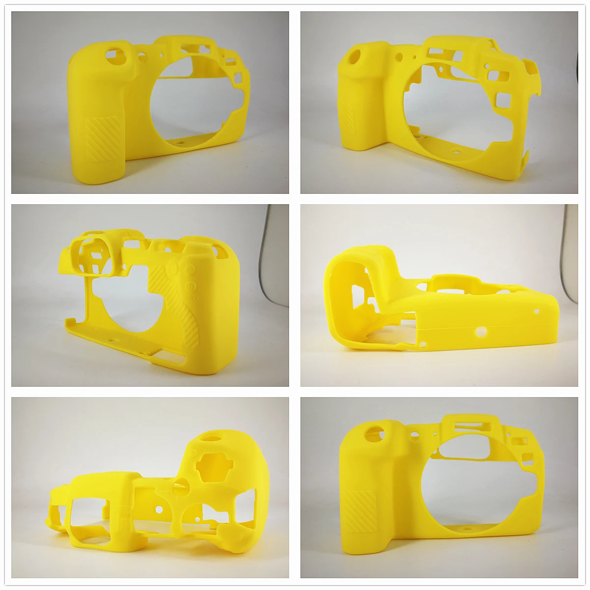 Cheap Yellow Лучшее качество резиновый силиконовый чехол защитная рамка для Canon EOS RP мягкая камера - Color: Cheap Yellow